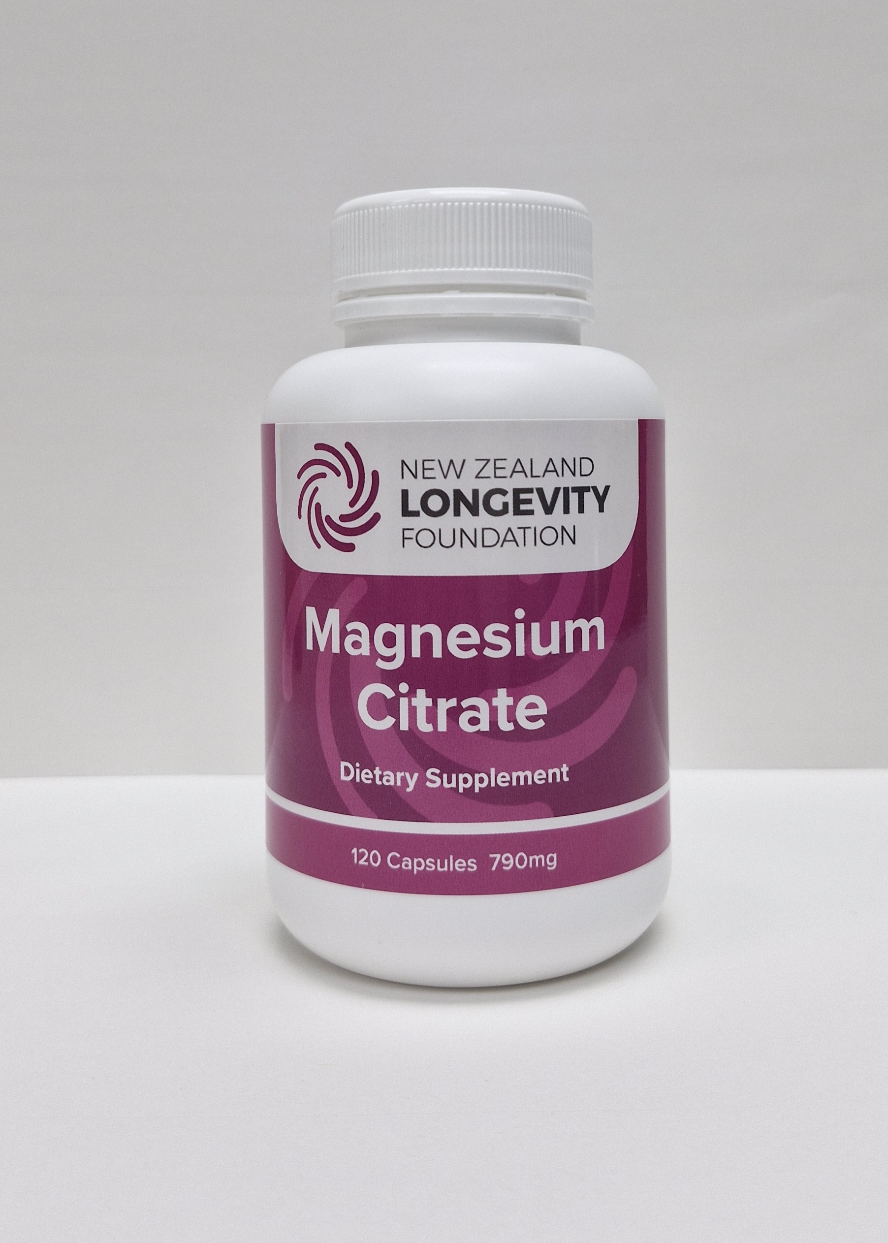 MAGNESIUM Citrate 120 Capsules, (B#052)