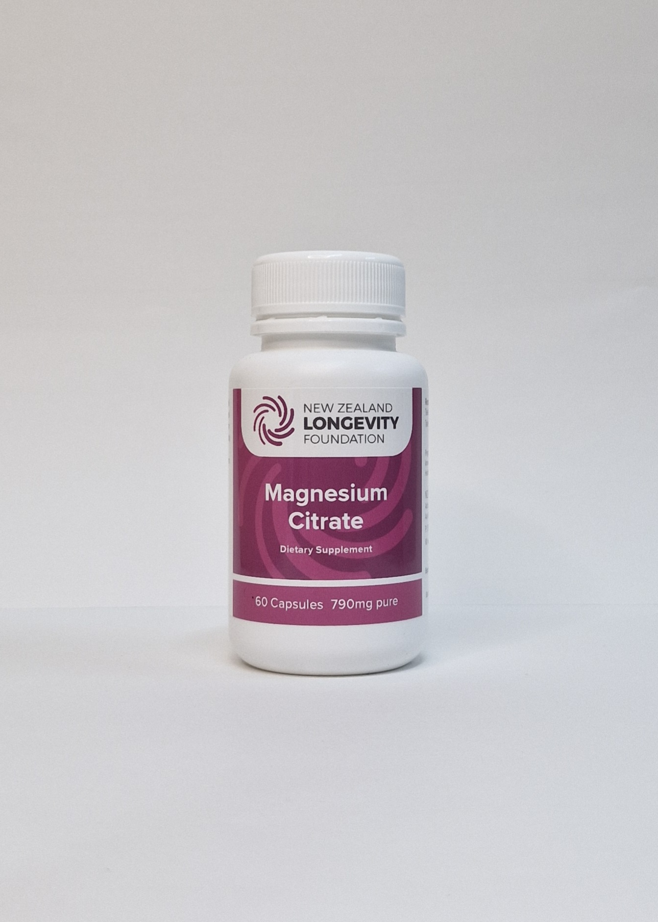 MAGNESIUM Citrate 60 Capsules (B#052A)