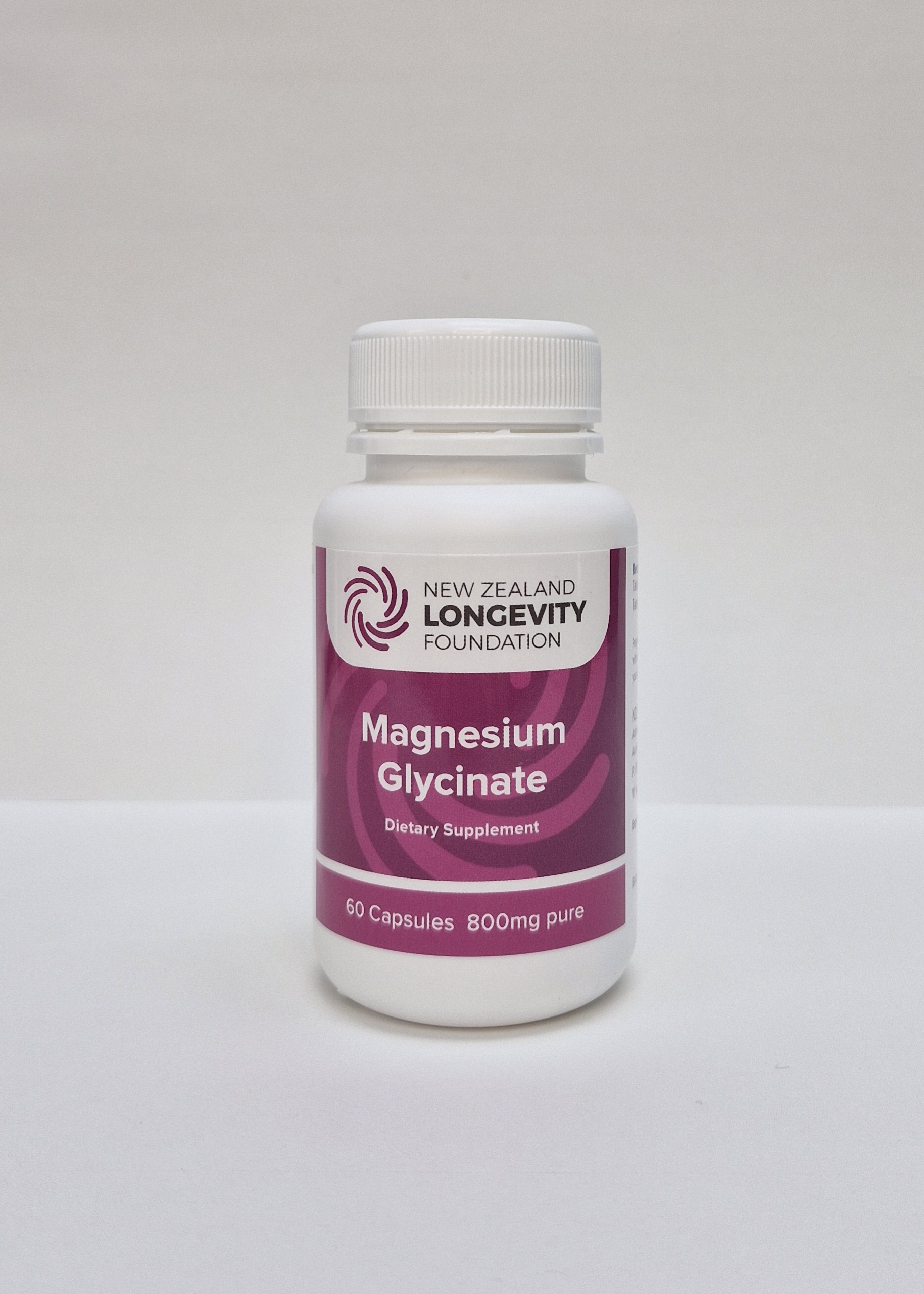 Magnesium Glycinate 60 Capsules, (B# 066)